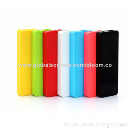 4,000mAh External Battery for iPhone, w/5V 1A Output and InputNew